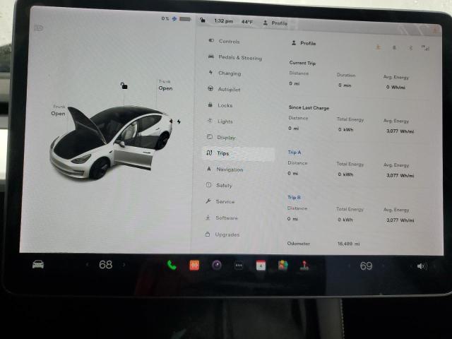Photo 9 from auction – 2021 TESLA MODEL 3 with VIN 5YJ3E1EA9MF964061