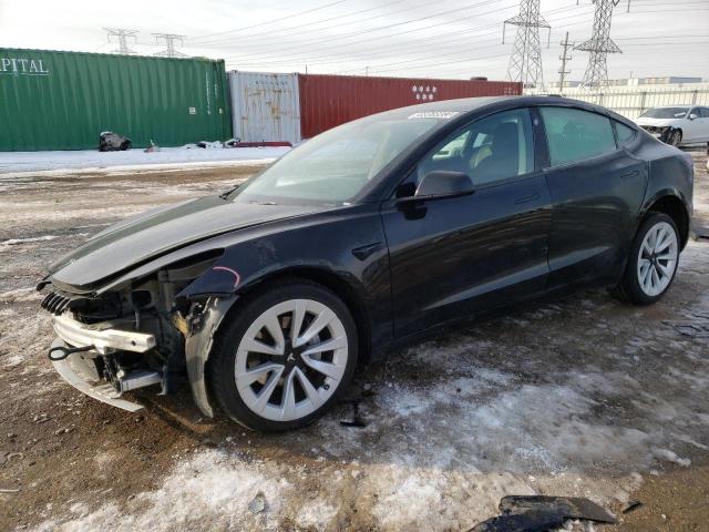 TESLA MODEL 3 2022 with VIN 5YJ3E1EA2NF191337 - Photo from auction