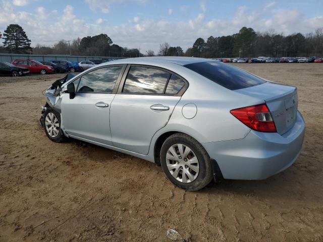 Photo 2 from auction – 2012 HONDA CIVIC LX with VIN 2HGFB2F53CH522965