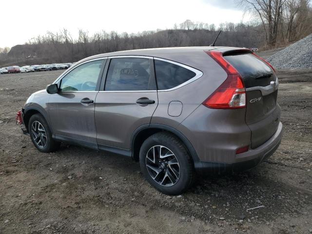 Photo 2 from auction – 2016 HONDA CR-V SE with VIN 5J6RM4H41GL057207