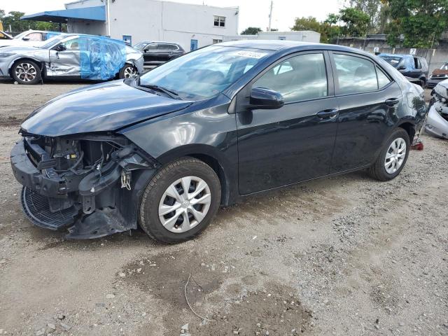 TOYOTA COROLLA L 2015 with VIN 2T1BURHE9FC371593 - Photo from auction