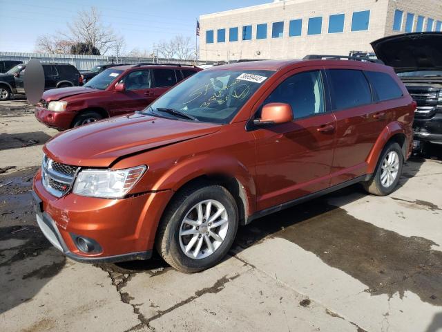 DODGE JOURNEY SX 2014 with VIN 3C4PDDBG1ET108772 - Photo from auction