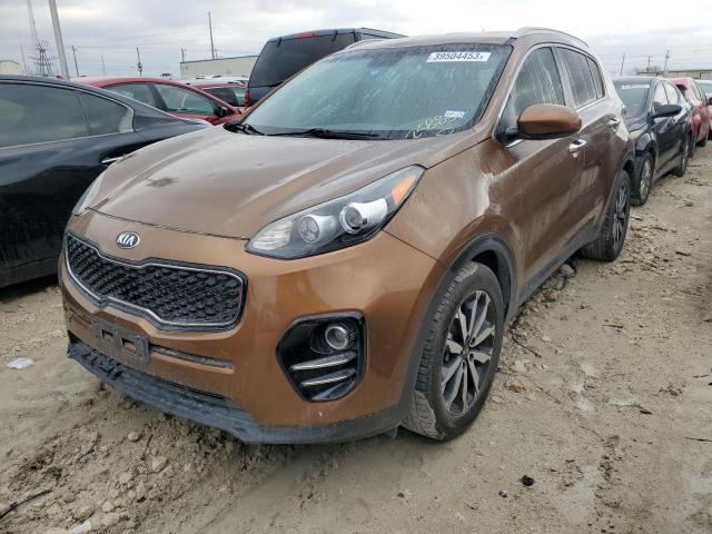 KIA SPORTAGE E 2017 with VIN KNDPN3AC1H7258850 - Photo from auction