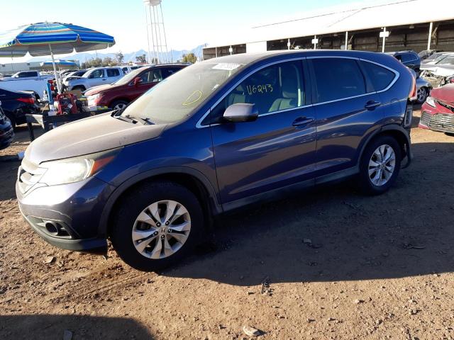 HONDA CR-V EX 2013 with VIN 2HKRM3H54DH520238 - Photo from auction