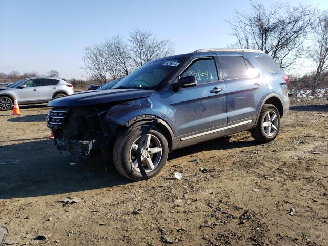 FORD EXPLORER X 2017 with VIN 1FM5K8D86HGE20018 - Photo from auction