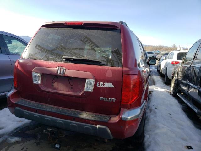 Photo 6 from auction – 2003 HONDA PILOT EXL with VIN 2HKYF18643H541141