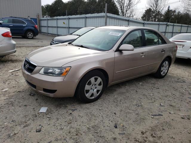 HYUNDAI SONATA GLS 2007 with VIN 5NPET46C77H256915 - Photo from auction