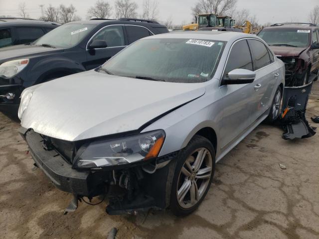 VOLKSWAGEN PASSAT SE 2015 with VIN 1VWBT7A35FC004261 - Photo from auction