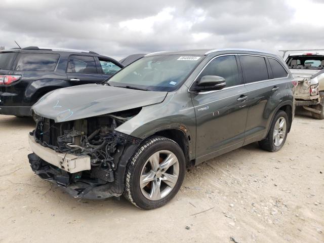 TOYOTA HIGHLANDER 2014 with VIN 5TDDCRFH0ES005455 - Photo from auction