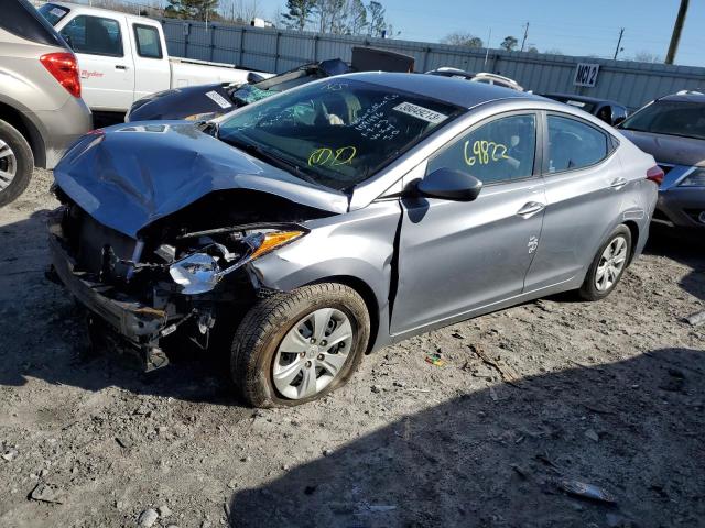 HYUNDAI ELANTRA SE 2016 with VIN 5NPDH4AE8GH744633 - Photo from auction