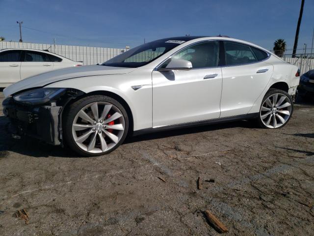TESLA MODEL S 2014 with VIN 5YJSA1H10EFP48006 - Photo from auction