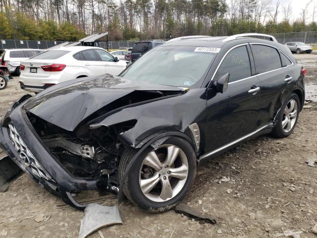INFINITI FX35 2009 with VIN JNRAS18W89M159013 - Photo from auction