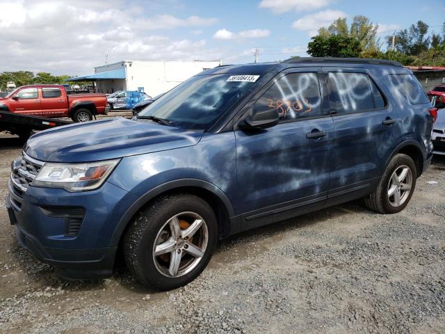 FORD EXPLORER 2018 with VIN 1FM5K7B80JGA52146 - Photo from auction