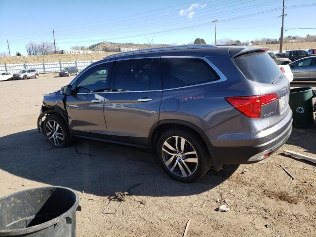 Photo 2 from auction – 2016 HONDA PILOT TOUR with VIN 5FNYF6H95GB106785