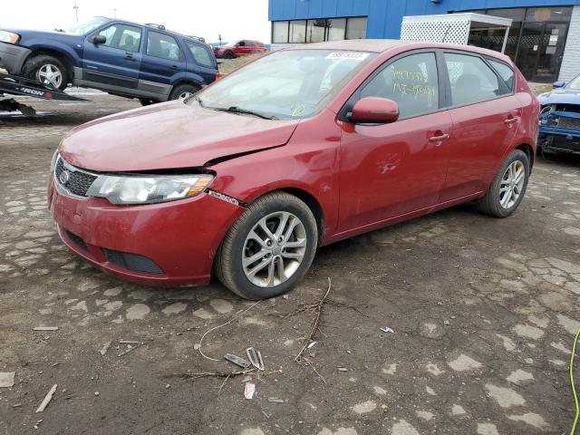 KIA FORTE EX 2011 with VIN KNAFU5A24B5358653 - Photo from auction