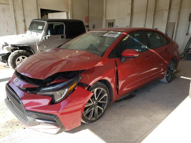 Photo 1 from auction – 2021 TOYOTA COROLLA SE with VIN 5YFS4MCE3MP065982