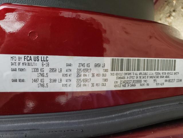Photo 14 from auction – 2018 DODGE GRAND CARA with VIN 2C4RDGEG7JR339999