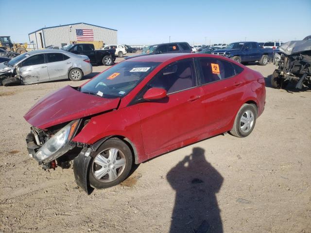 HYUNDAI ACCENT GLS 2014 with VIN KMHCT4AE7EU674051 - Photo from auction