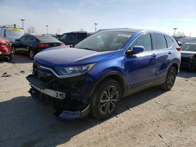 Photo 1 from auction – 2020 HONDA CR-V EX with VIN 7FARW2H58LE009721
