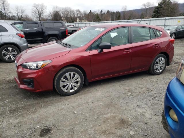 SUBARU IMPREZA 2018 with VIN 4S3GTAA68J1723492 - Photo from auction