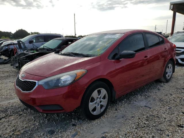 KIA FORTE LX 2016 with VIN KNAFK4A69G5573620 - Photo from auction