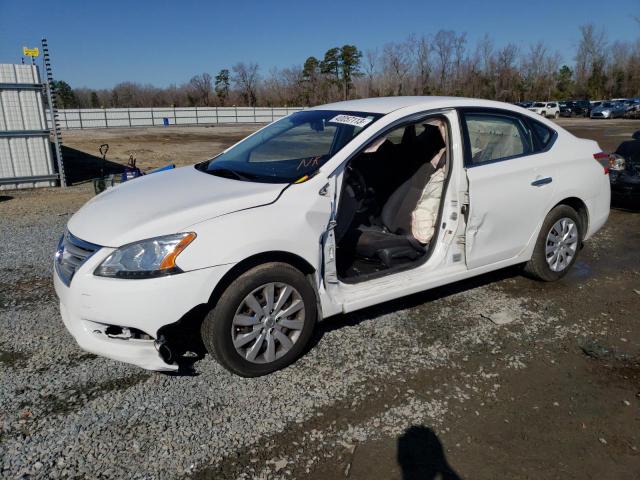 NISSAN SENTRA S 2015 with VIN 3N1AB7AP3FL653326 - Photo from auction