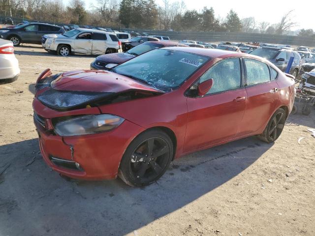 DODGE DART GT 2015 with VIN 1C3CDFEB8FD117250 - Photo from auction