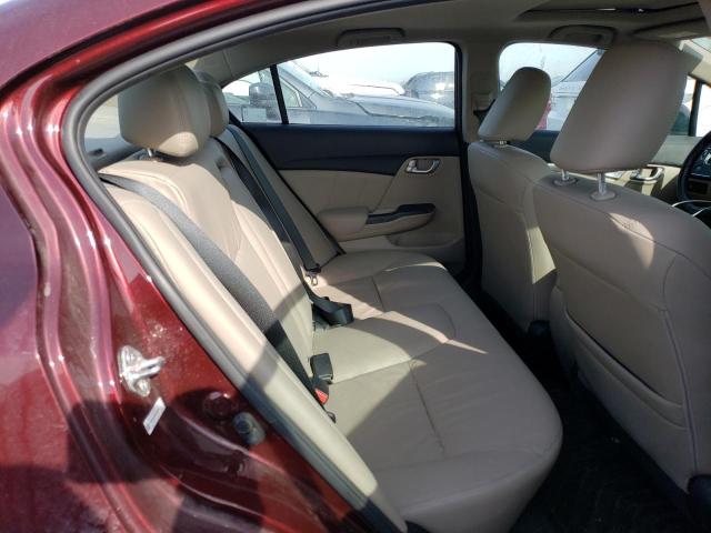 Photo 10 from auction – 2013 HONDA CIVIC EXL with VIN 19XFB2F91DE058301