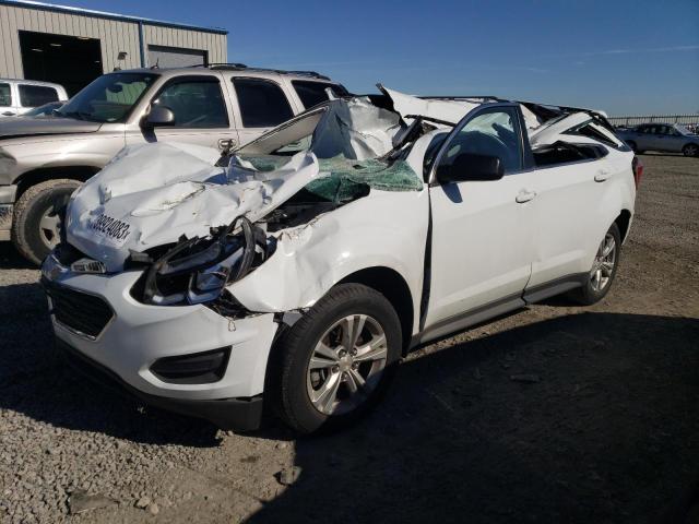CHEVROLET EQUINOX LS 2017 with VIN 2GNALBEK5H1600196 - Photo from auction