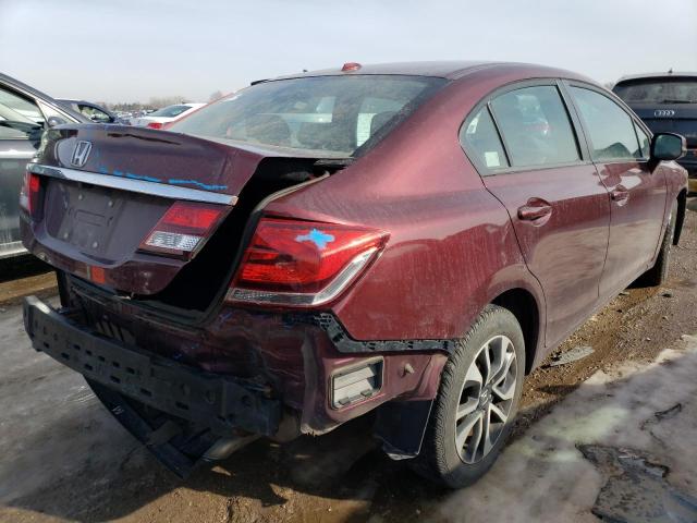 Photo 3 from auction – 2013 HONDA CIVIC EXL with VIN 19XFB2F91DE058301