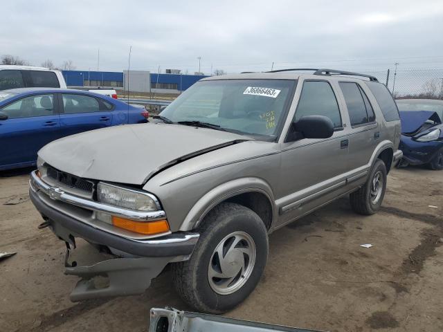 CHEVROLET TRAILBLAZE 2002 with VIN 1GNDT13W5X2188261 - Photo from auction