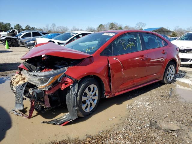 TOYOTA COROLLA LE 2021 with VIN 5YFEPMAEXMP183969 - Photo from auction