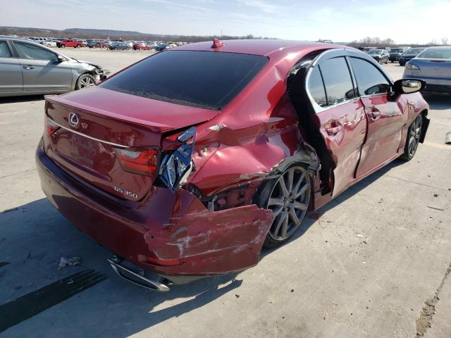Photo 3 from auction – 2013 LEXUS GS 350 with VIN JTHBE1BL6D5021692