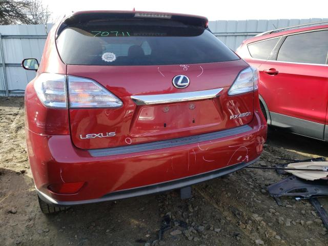 Photo 6 from auction – 2010 LEXUS RX 450 with VIN JTJBC1BA4A2019701