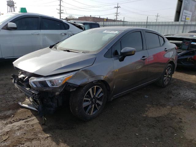 NISSAN VERSA SV 2021 with VIN 3N1CN8EV0ML861093 - Photo from auction