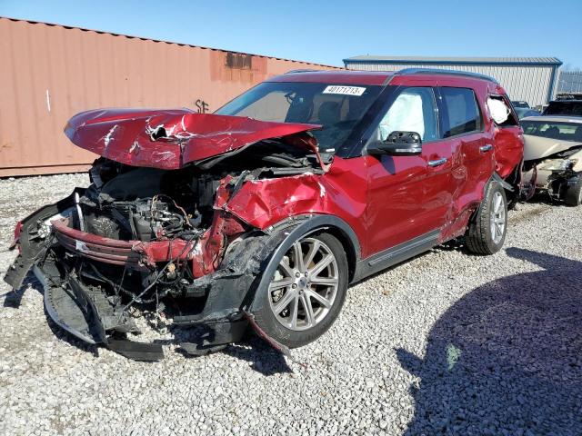 FORD EXPLORER L 2016 with VIN 1FM5K7F8XGGC24427 - Photo from auction