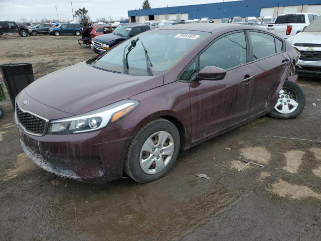 KIA FORTE LX 2017 with VIN 3KPFK4A75HE012705 - Photo from auction