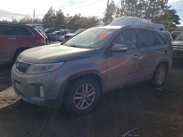 KIA SORENTO LX 2015 with VIN 5XYKTCA62FG557080 - Photo from auction