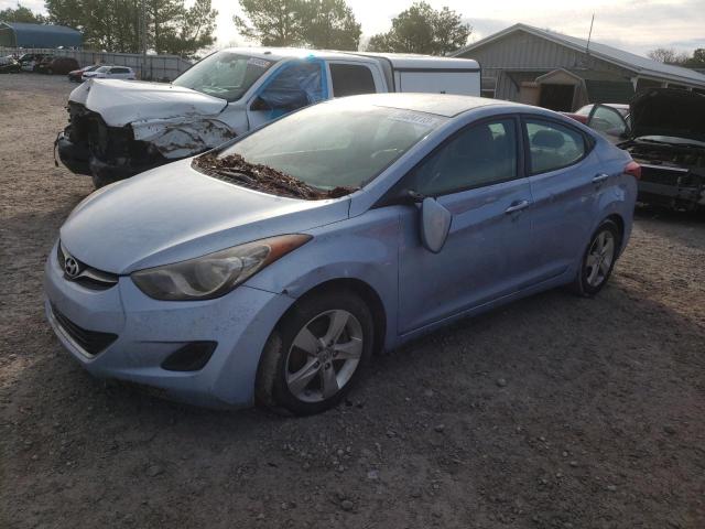 HYUNDAI ELANTRA GL 2011 with VIN KMHDH4AE7BU097488 - Photo from auction