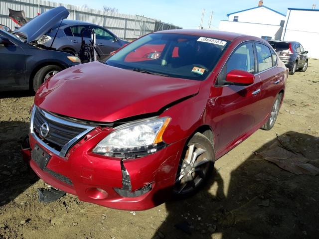 Photo 1 from auction – 2014 NISSAN SENTRA S with VIN 3N1AB7AP5EY293333