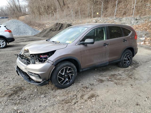 HONDA CR-V SE 2016 with VIN 5J6RM4H41GL057207 - Photo from auction