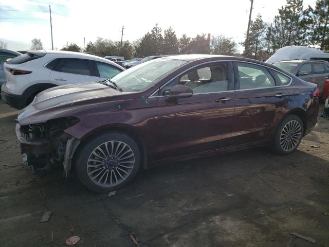 FORD FUSION SE 2017 with VIN 3FA6P0T97HR206840 - Photo from auction