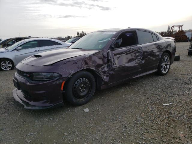 DODGE CHARGER GT 2021 with VIN 2C3CDXHG6MH645706 - Photo from auction