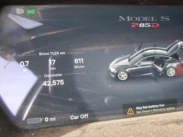 Photo 9 from auction – 2015 TESLA MODEL S 85 with VIN 5YJSA4H26FFP79790