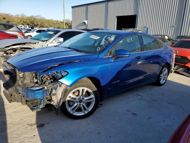 FORD FUSION SE 2018 with VIN 3FA6P0LU7JR124732 - Photo from auction