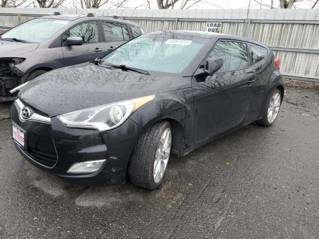 HYUNDAI VELOSTER 2013 with VIN KMHTC6AD2DU091873 - Photo from auction