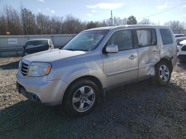 HONDA PILOT EXL 2012 with VIN 5FNYF3H57CB023168 - Photo from auction