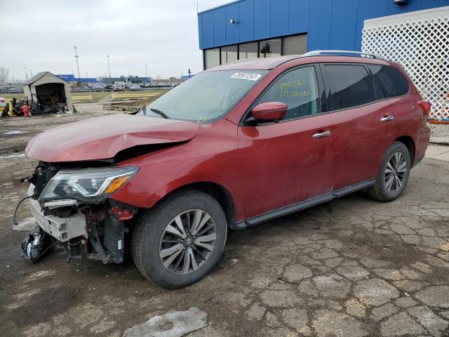 NISSAN PATHFINDER 2017 with VIN 5N1DR2MM8HC675441 - Photo from auction