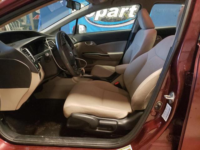 Photo 7 from auction – 2013 HONDA CIVIC LX with VIN 19XFB2F57DE212703