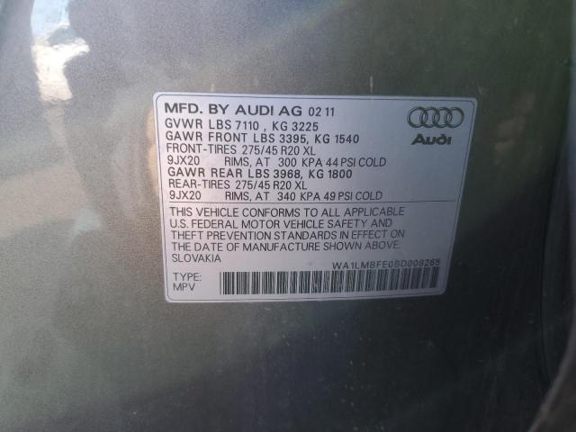 Photo 14 from auction – 2011 AUDI Q7 PREMIUM with VIN WA1LMBFE0BD008265